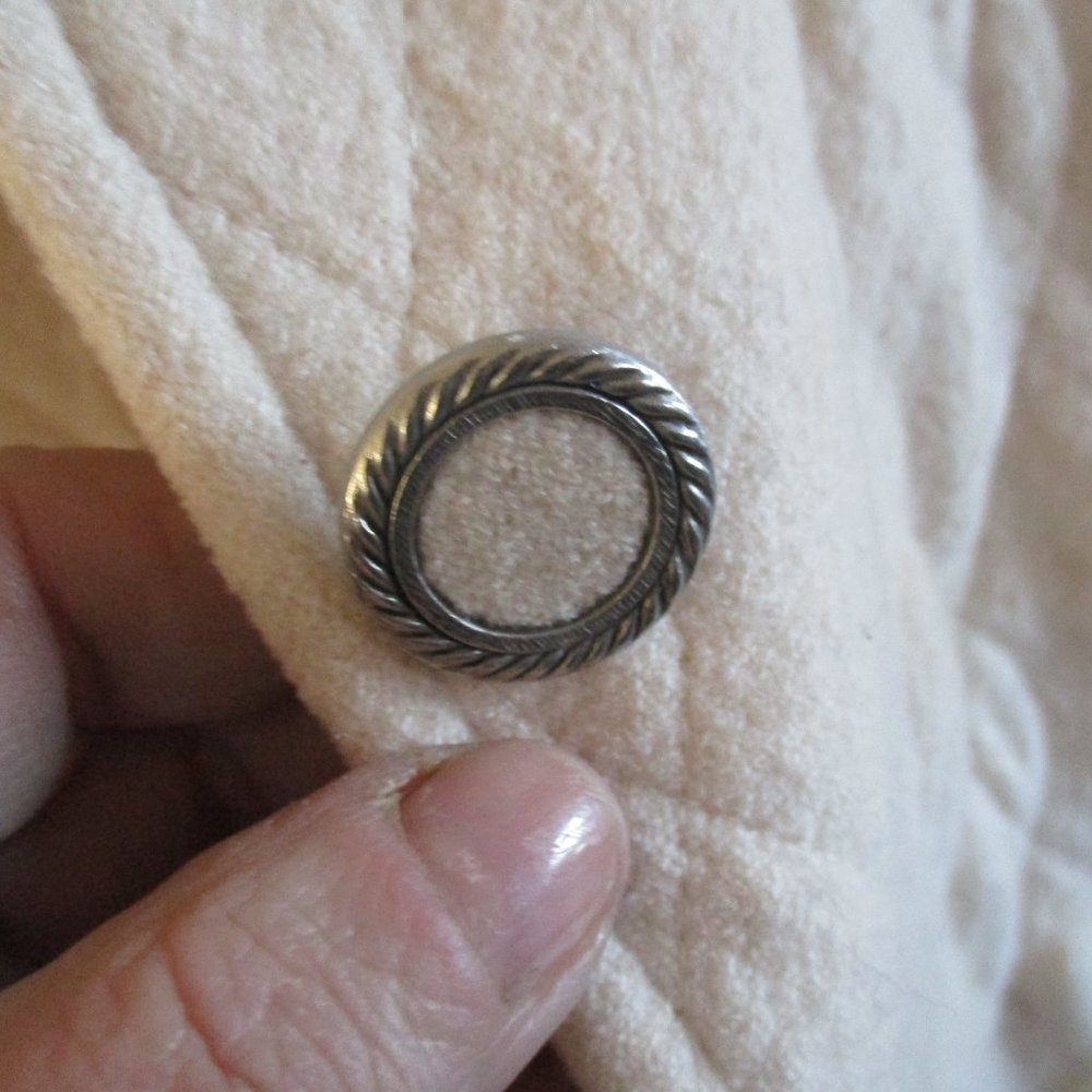 Geiger Classic Button Wool Coat Jacket Button Lin… - image 3